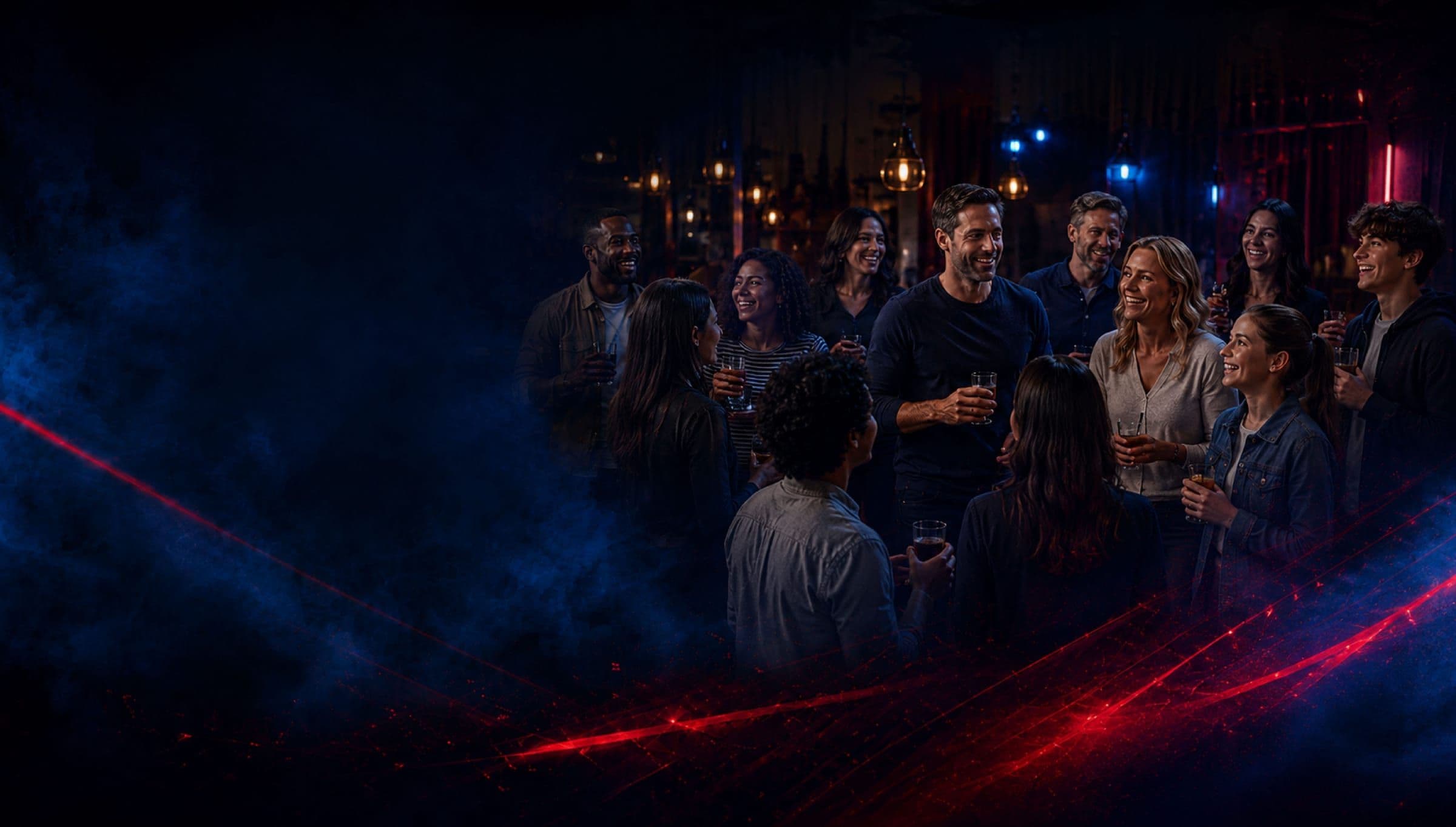 A full-venue party at The Boardroom